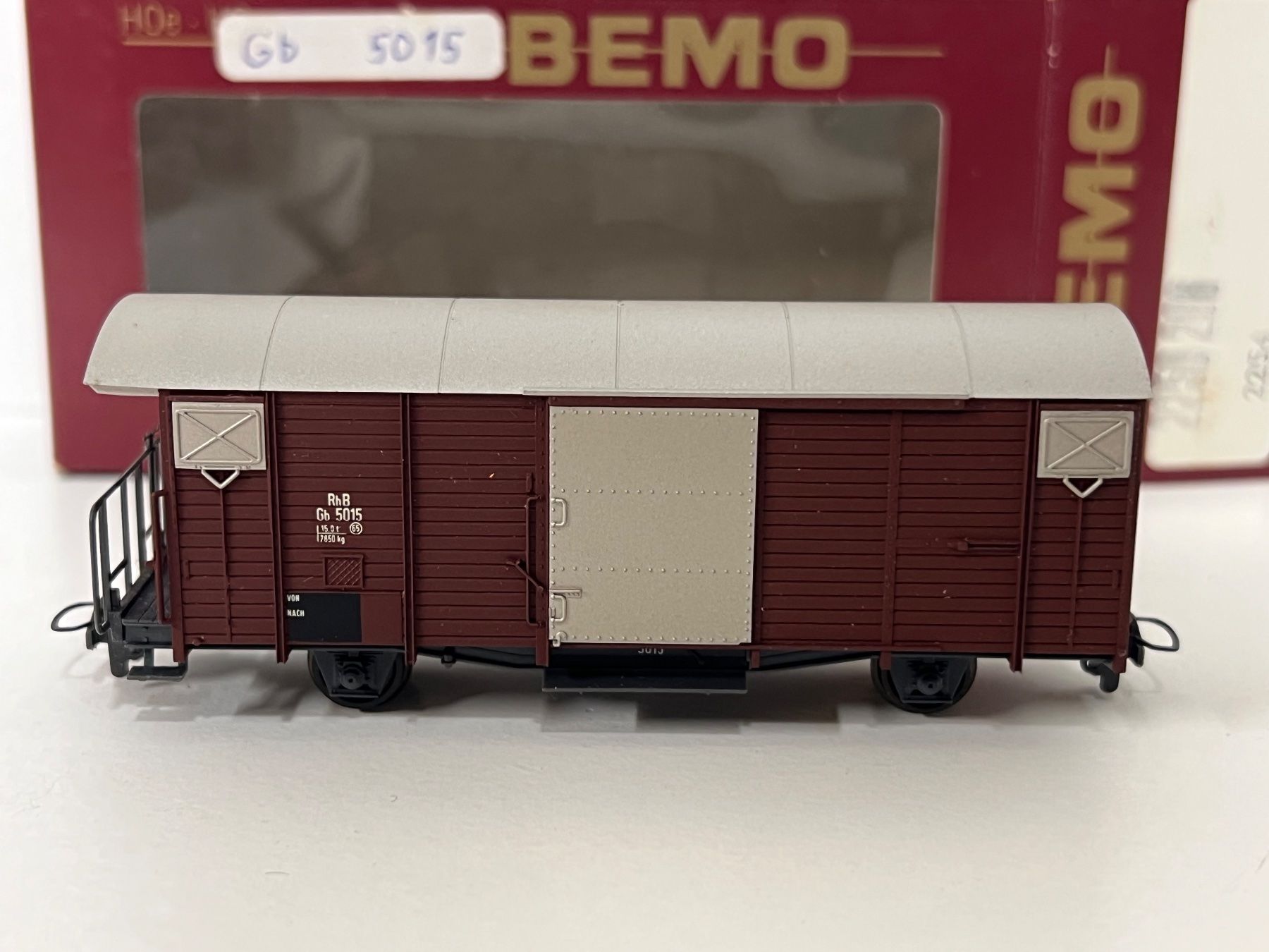 Bemo Modelleisenbahnen: Bemo Gb 5015 RhB H0m – Gebraucht aus Neuenhof von ludovicco 1