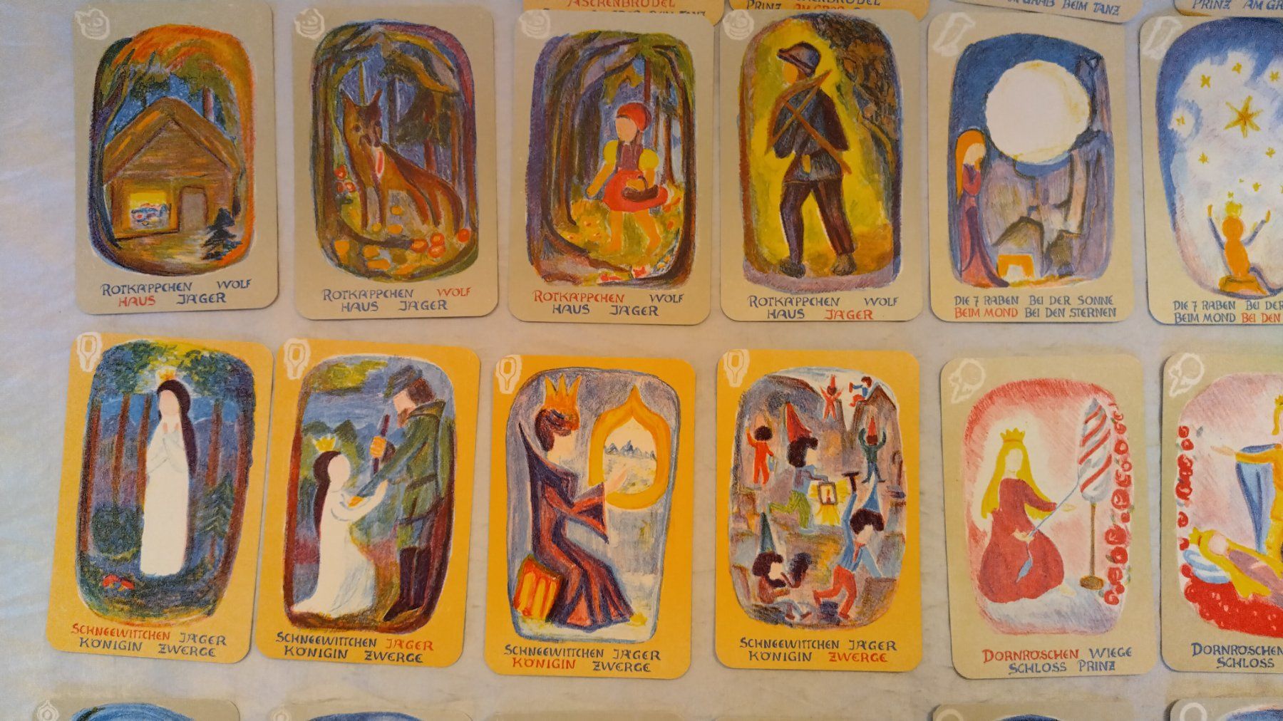 Giochi: Märchen Quartett 36 Karten / Rudolf Steiner Schule Basel – Usato da Bellach venduto da JingleJerry 3