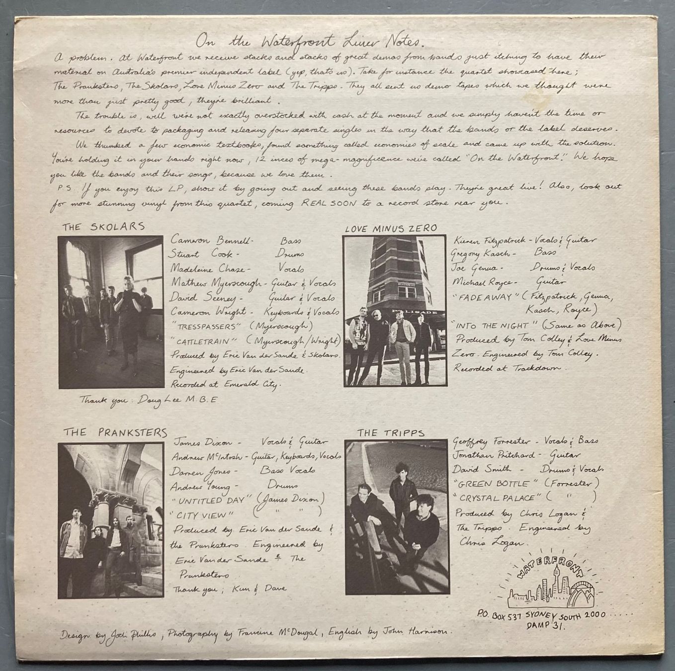 Schallplatten: DIVERS ARTISTES - ON THE WATERFRONT – Gebraucht aus Poliez-Pittet von Newtown-Records 1