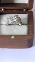 Superbe Bague de Cocktail en Argent 925! T51