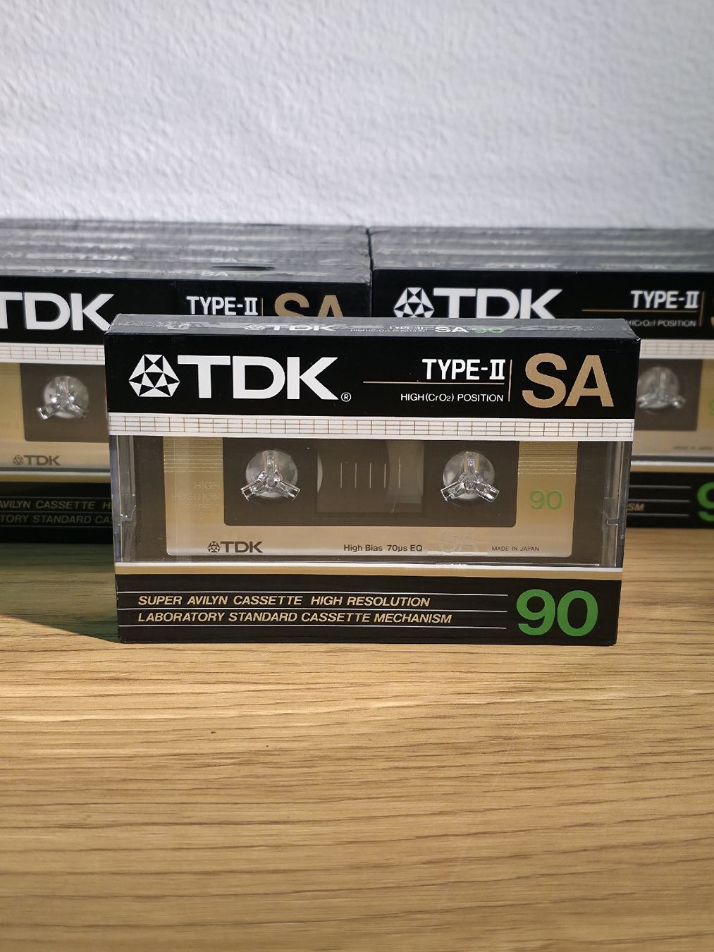 Cassettes audio: TDK SA 90 - TYPE II - HIGH POSITION - NOS – Neuf avec emballage d'origine à Dietlikon par litisop