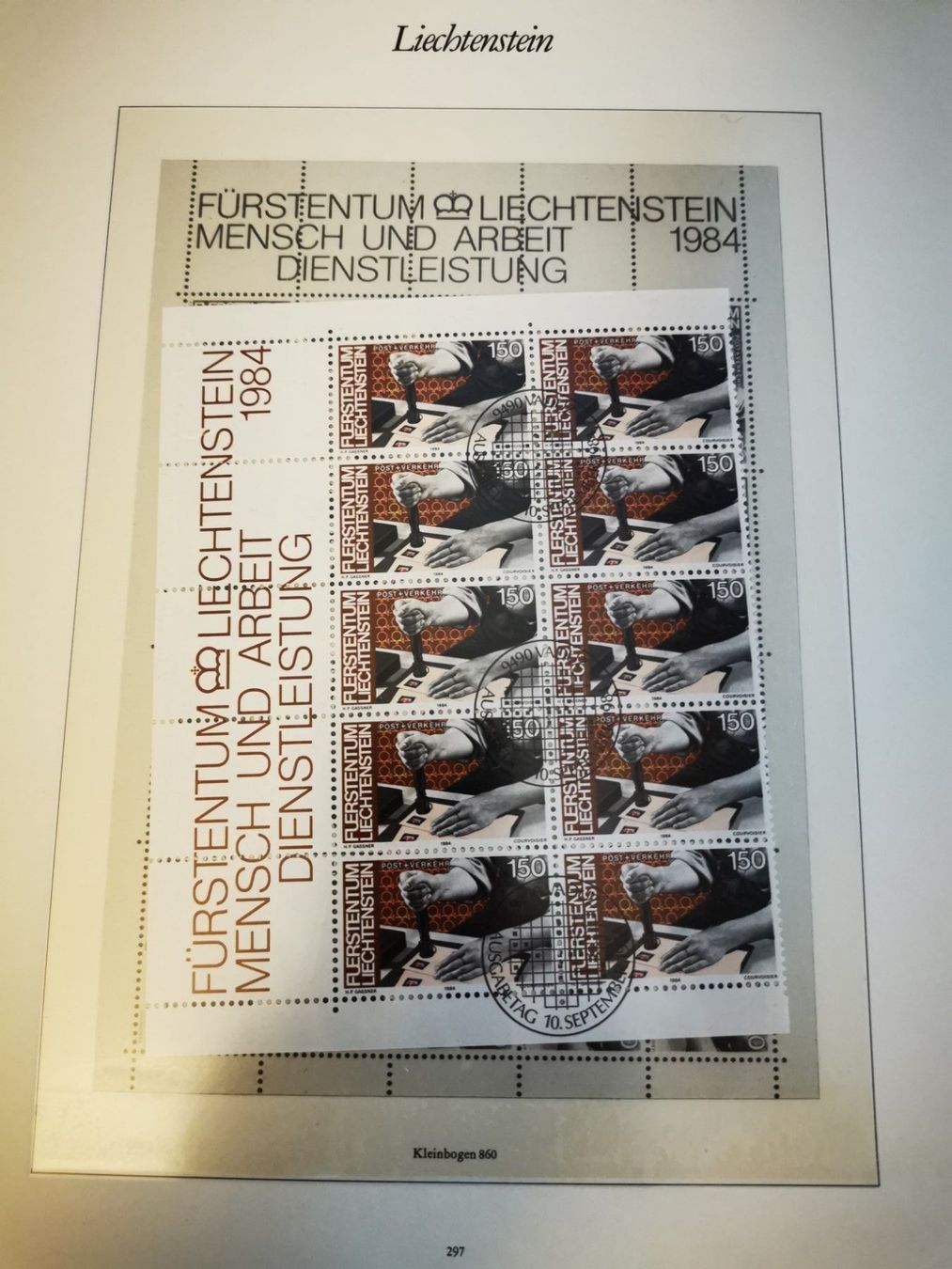 Tutti i francobolli: FL ET Bogenteie 1983-1989 – Usato da Buttikon venduto da billigJackob 5
