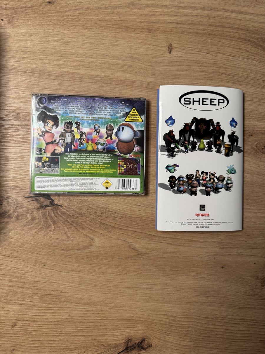 Spiele: Sheep, PC CD-Rom Game, Empire Interactive – Gebraucht aus Biberist von etesummer 3