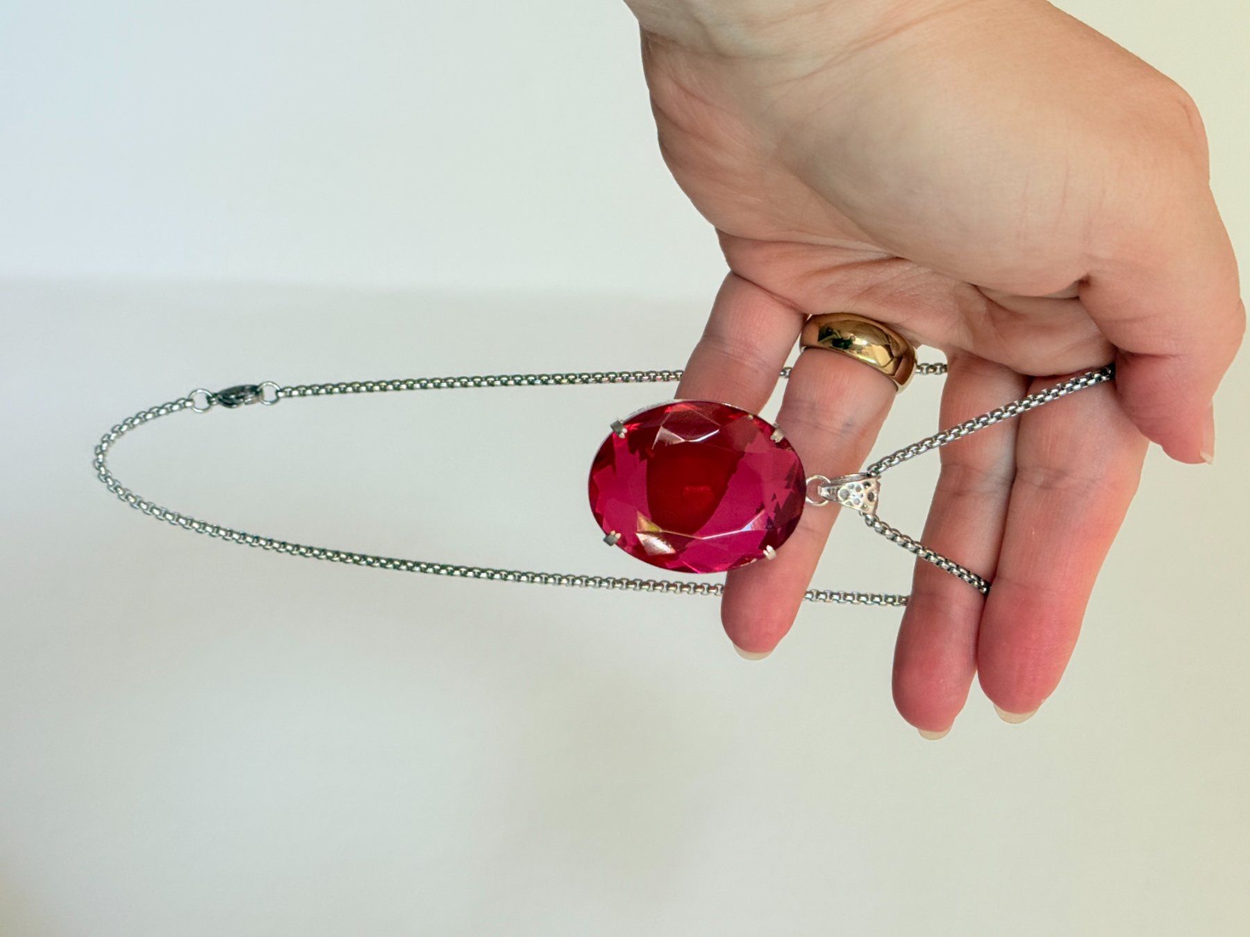 Catenine: Certificat Superbe collier long avec pendentif 109.35 Ct – Nuovo e nell'imballaggio originale da Genève venduto da AWWA 8