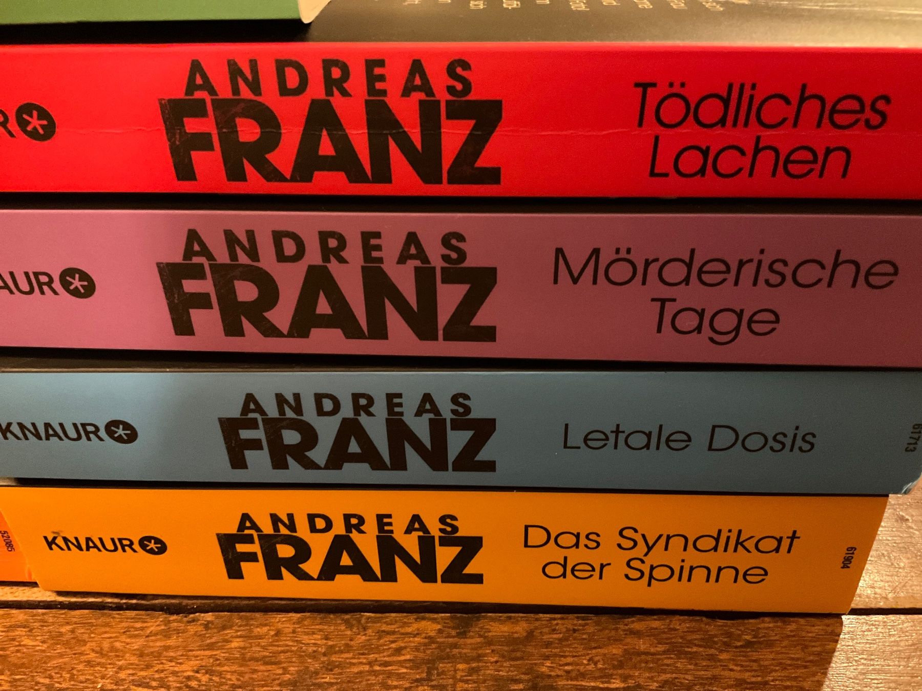 Bücher: 9x Andreas Franz - Thriller – Gebraucht aus Avenches von Lactobacille 2