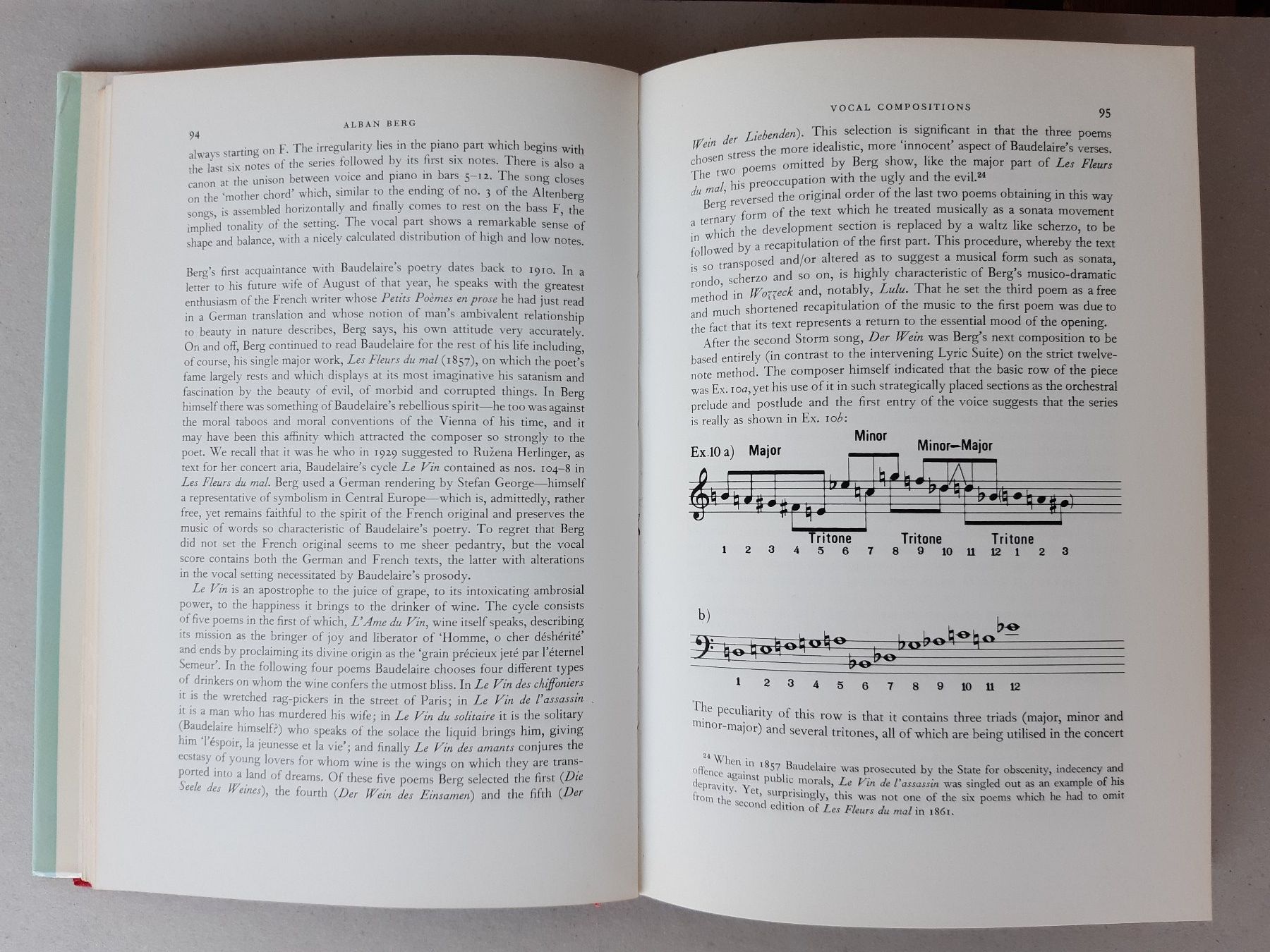 Libri: Alban Berg (Mosco Carner) – Nuovo (secondo la descrizione) da Basel venduto da odradek 7