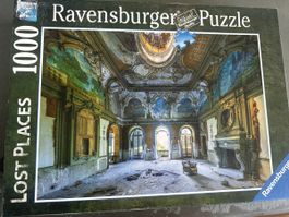 Ravensburger Puzzle Lost Places 1000 Teile 2 Stk. 