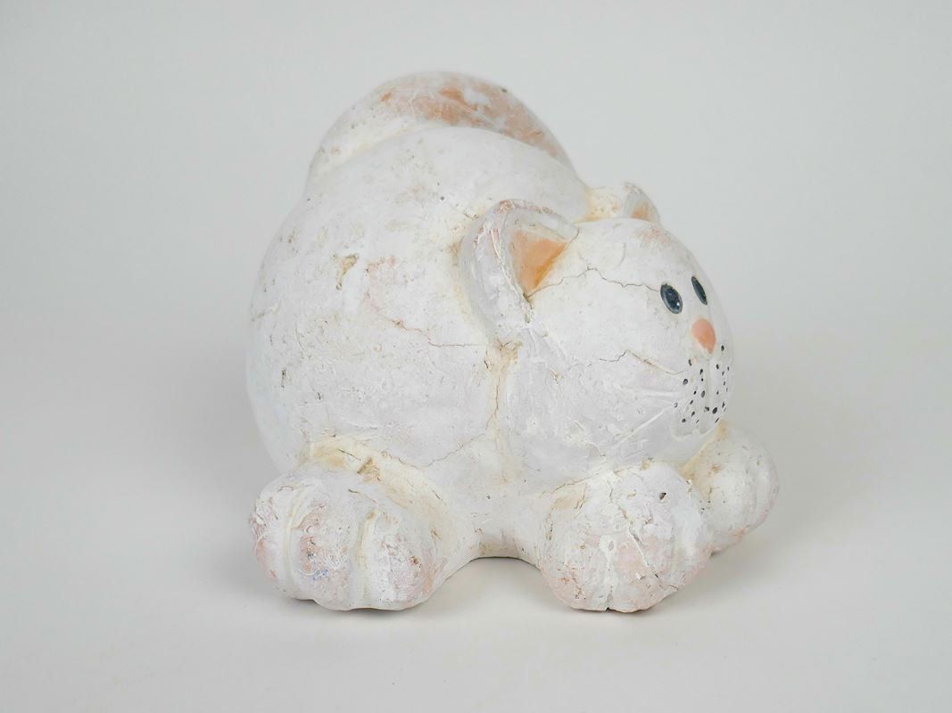 Figuren: Katze aus Ton – Gebraucht aus Urtenen-Schönbühl von Restwert_Schoenbuehl 4