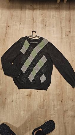 Kaschmir Pullover Gr L Herren 