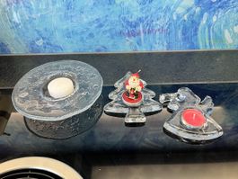 Glasi Hergiswil Weihnachtsdeko Tischdeko Kerzenständer Stern