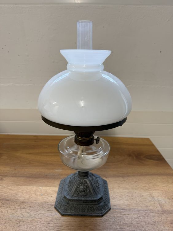 Gadpiparty Lampenschirm Aus Glas Für Petroleumlampen – Klarer Ersatzschirm, Robust, Retro-Stil (Bodendurchmesser 5,3 Cm)