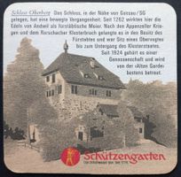 Bierdeckel - Schützengarten - CH