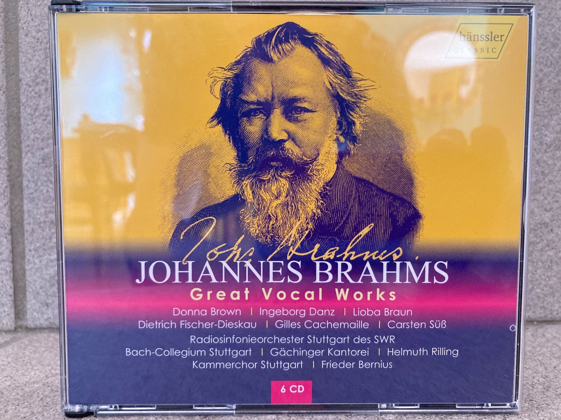CD: J. Brahms: Grosse Vokalwerke auf 6 CDs – Usato da Rodersdorf venduto da Phippe_1964