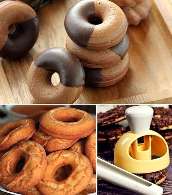 Silikon-Donutformen-Set – 3-teilige Backform Für Perfekte Donuts, BPA-frei