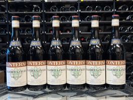 6 verschiede JG Conterno Barbera d'Alba Vigna Francia