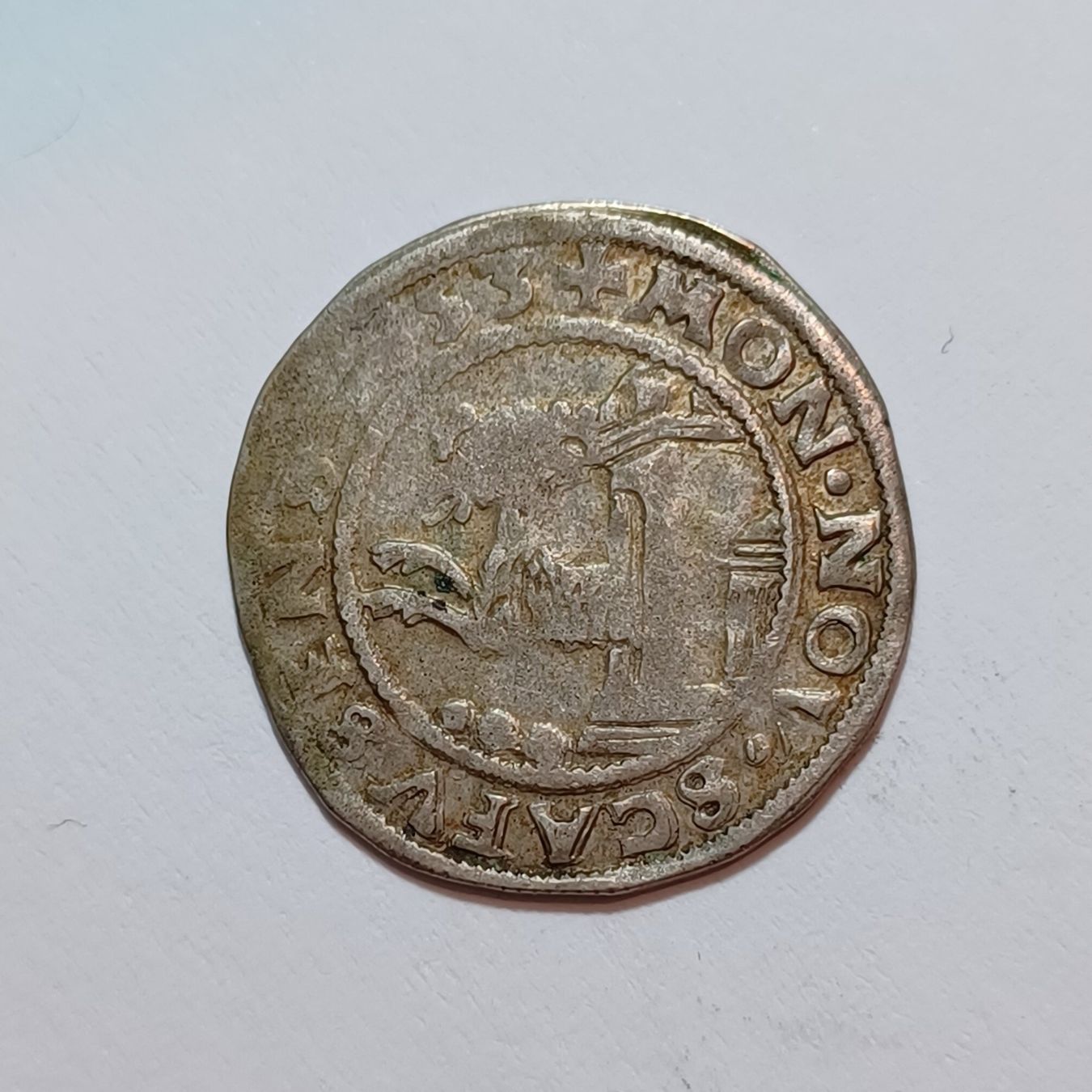 Alle Münzen: Groschen 1553 Schaffhausen – Gebraucht aus Pfäffikon ZH von Schweizer_Muenzen