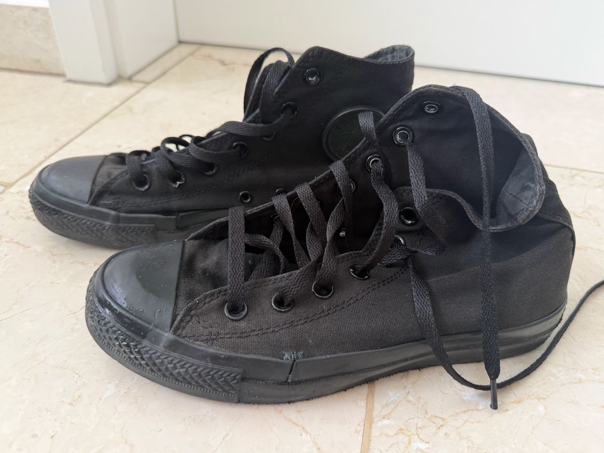 Converse Herrenschuhe: Converse Chucks Gr. 39 all black – Gebraucht aus Chur von mir_8ns7 1