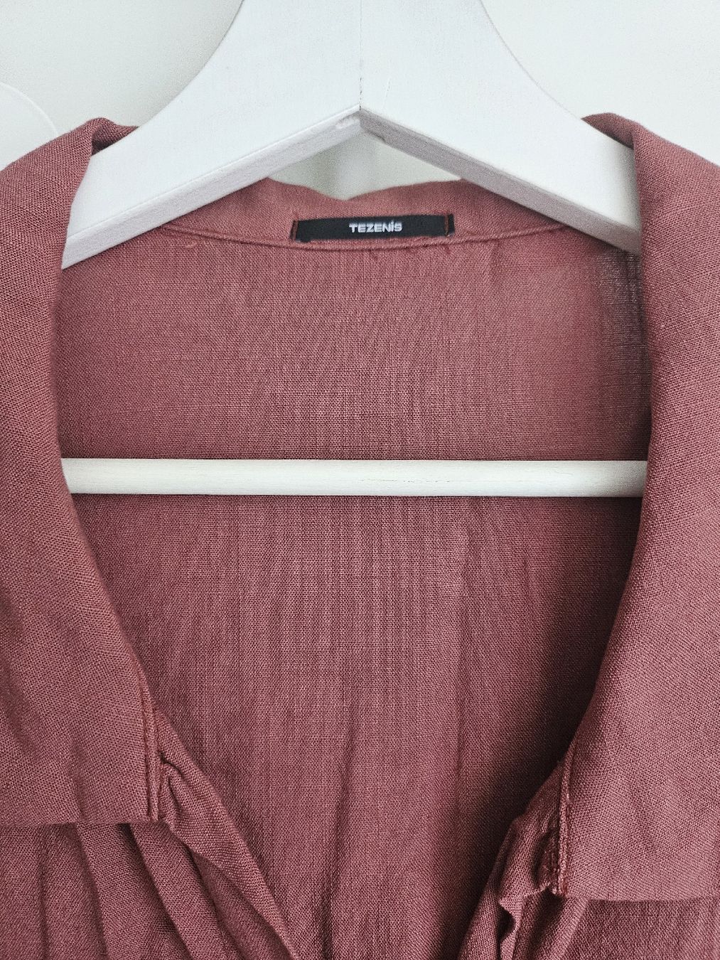 Tezenis Blusen: Bluse Tezenis dunkles mauve – Gebraucht aus Allschwil von na.wi.90 1