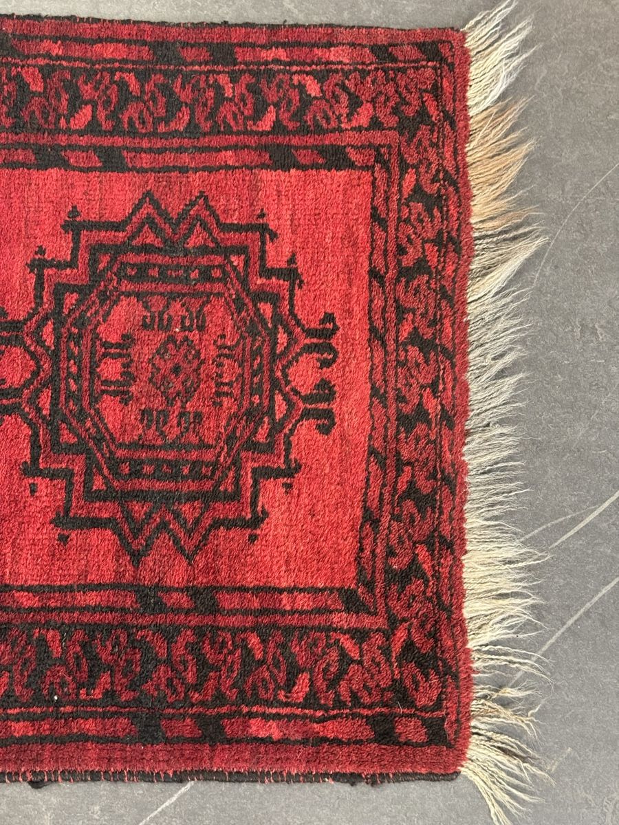 Tappeti: Orientteppich Turkmen rot schwarz  – Usato da Liestal venduto da galerie_nategh 1