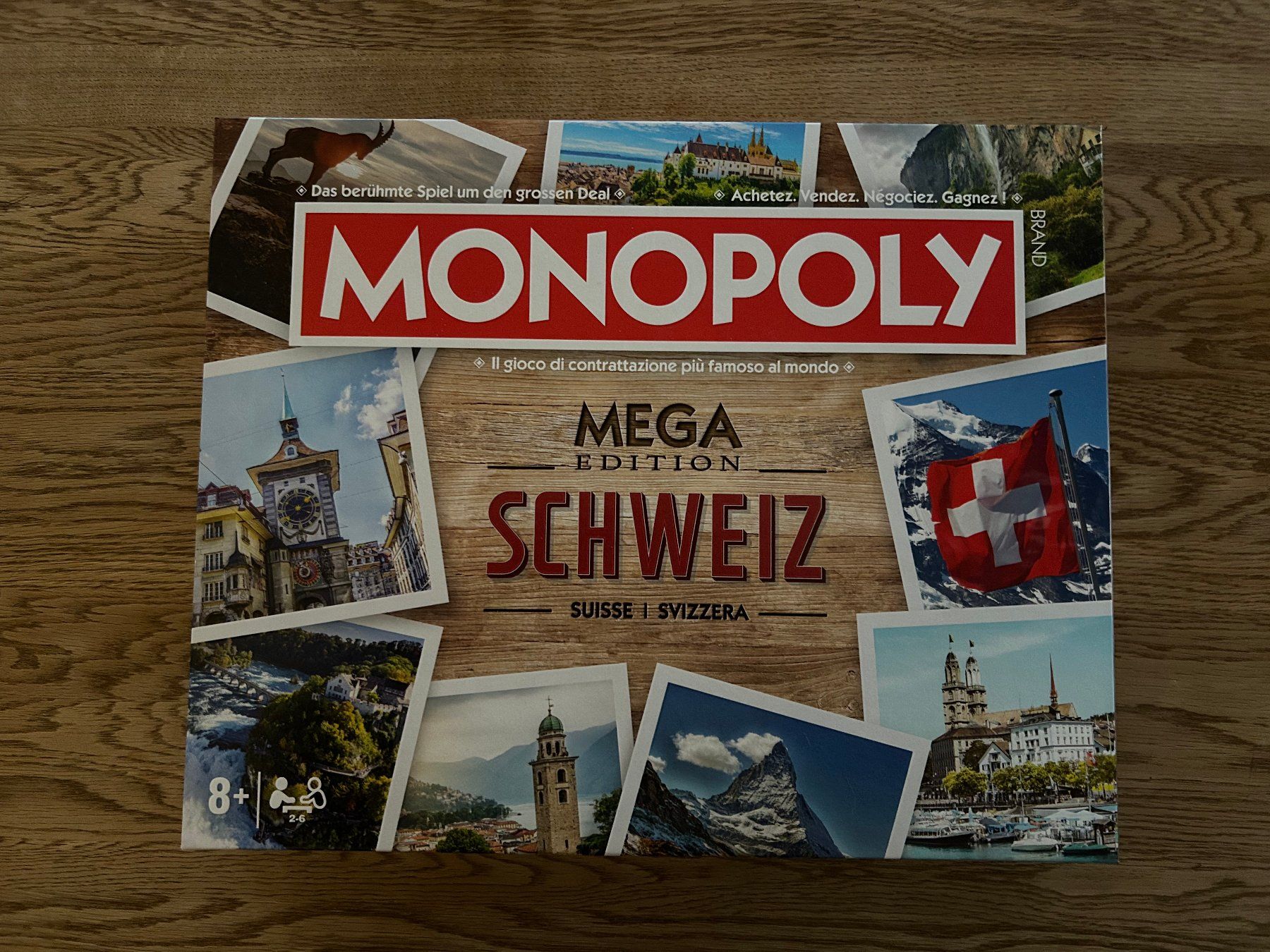 Hasbro Jeux: Monopoly Mega Edition Schweiz – Neuf (Voir description) à Riedholz par rebeccas