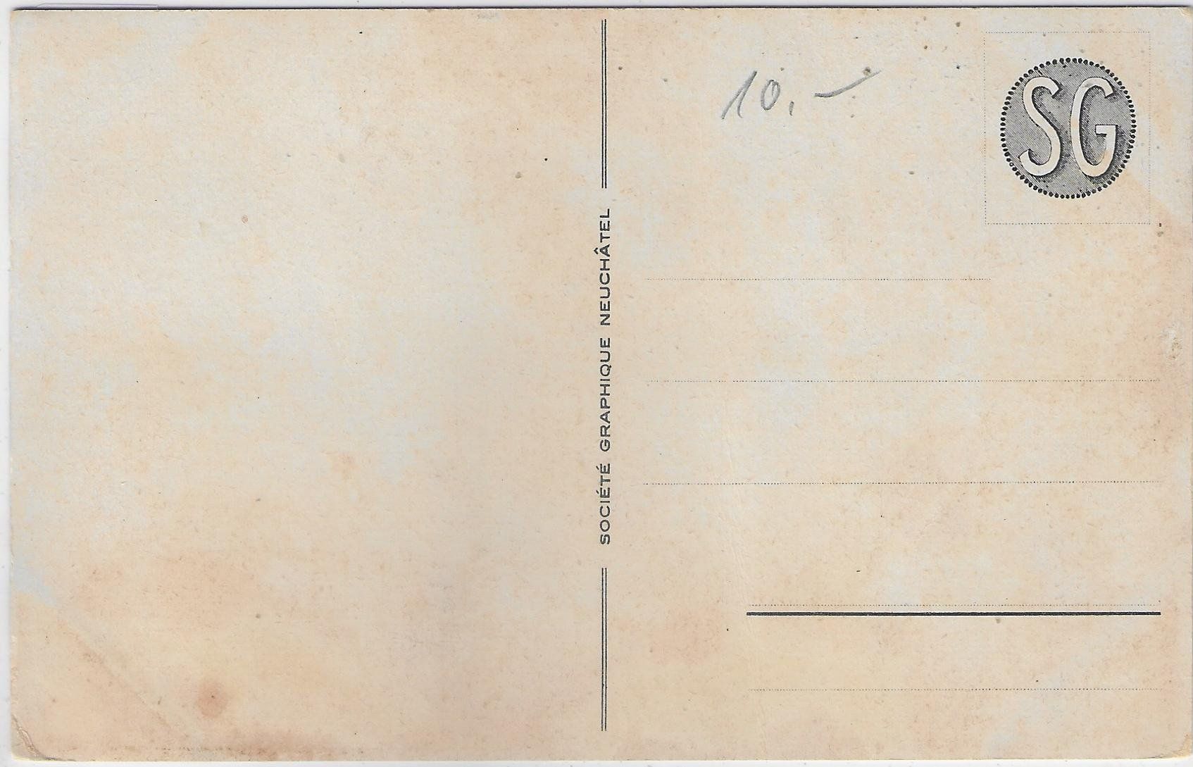 Cartoline postali: Chateau-d'Oex - Vue generale - Litho – Usato da Ettingen venduto da Kartenplanet 1