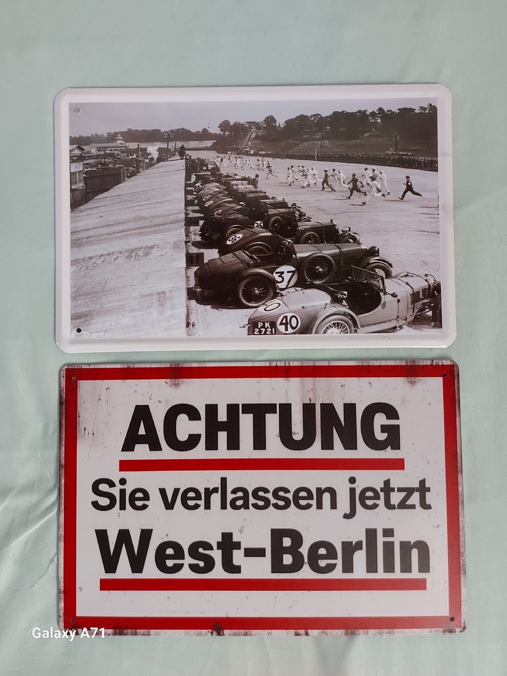 Schilder: 18 Blechschilder  – Gebraucht aus Rumisberg von AaronRodgers81 5