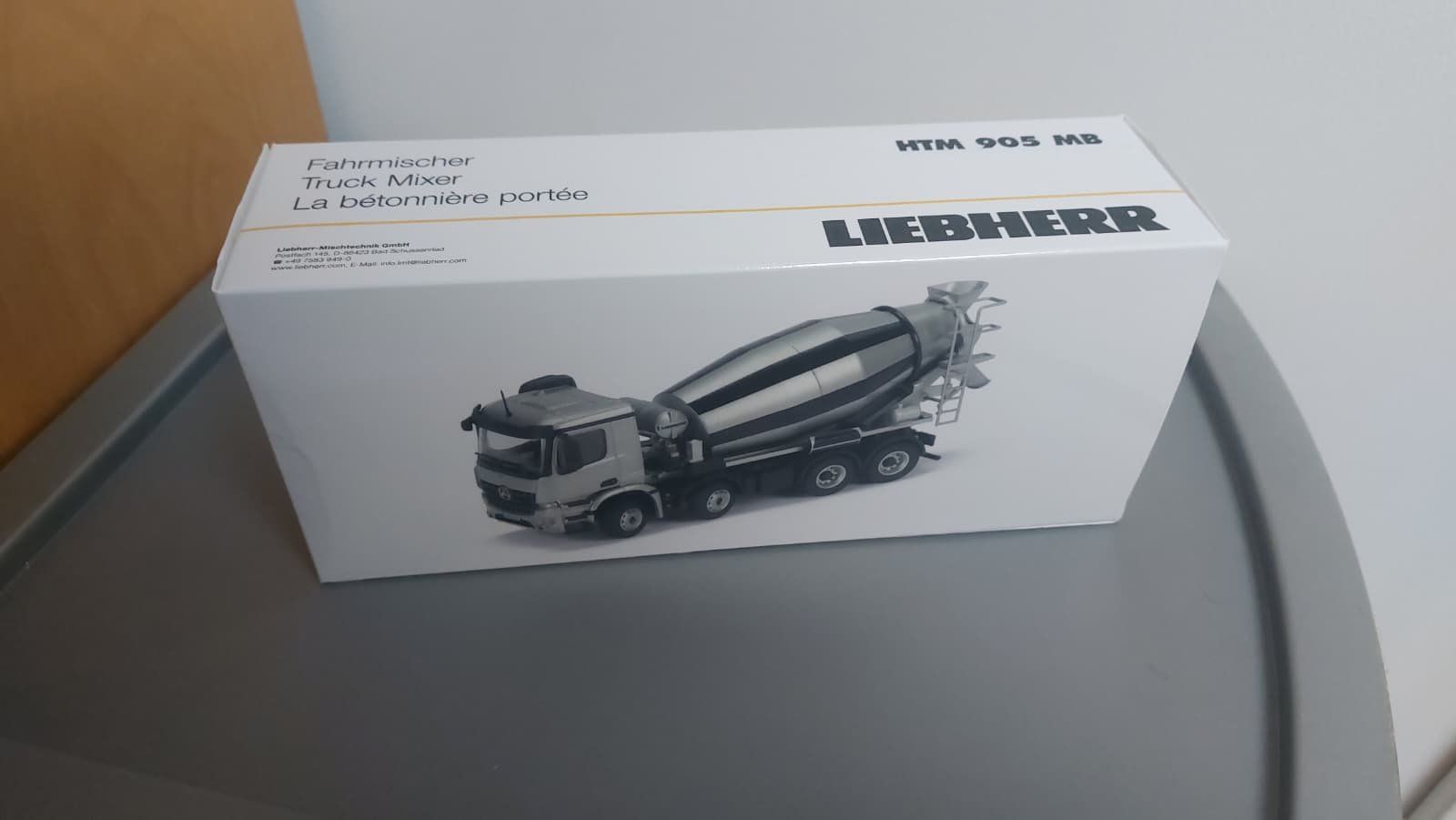 Liebherr Modellbausätze & Standmodelle: Liebherr HTM 905 MB truck mixer – Neu und originalverpackt aus Gordola von Nik13_ 1