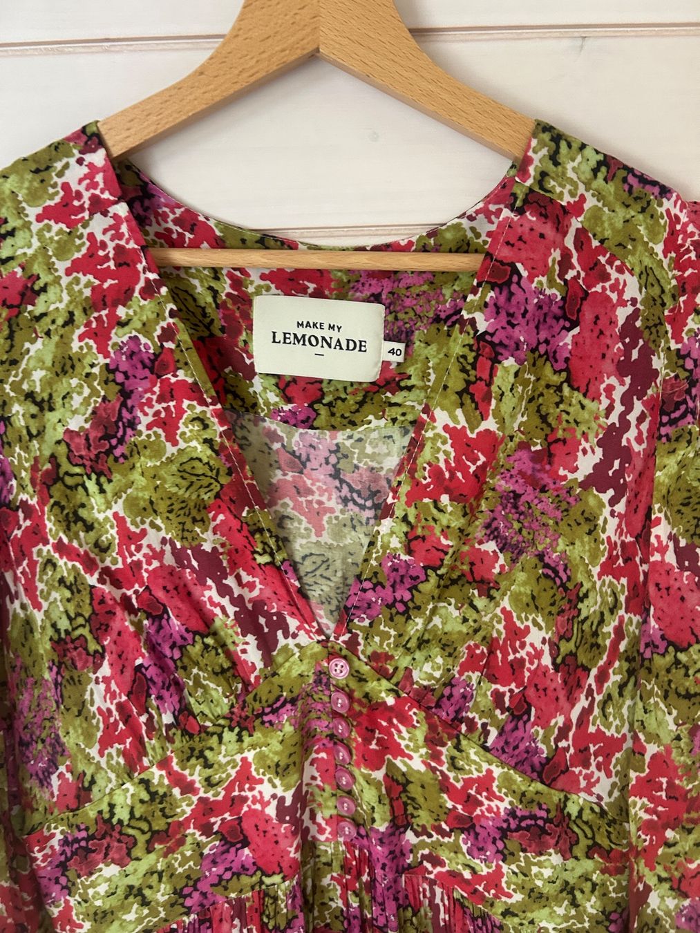 Vestiti: Make my Lemonade Fleurie Kleid - Gr. 40 – Usato da Illnau venduto da Monkky 2
