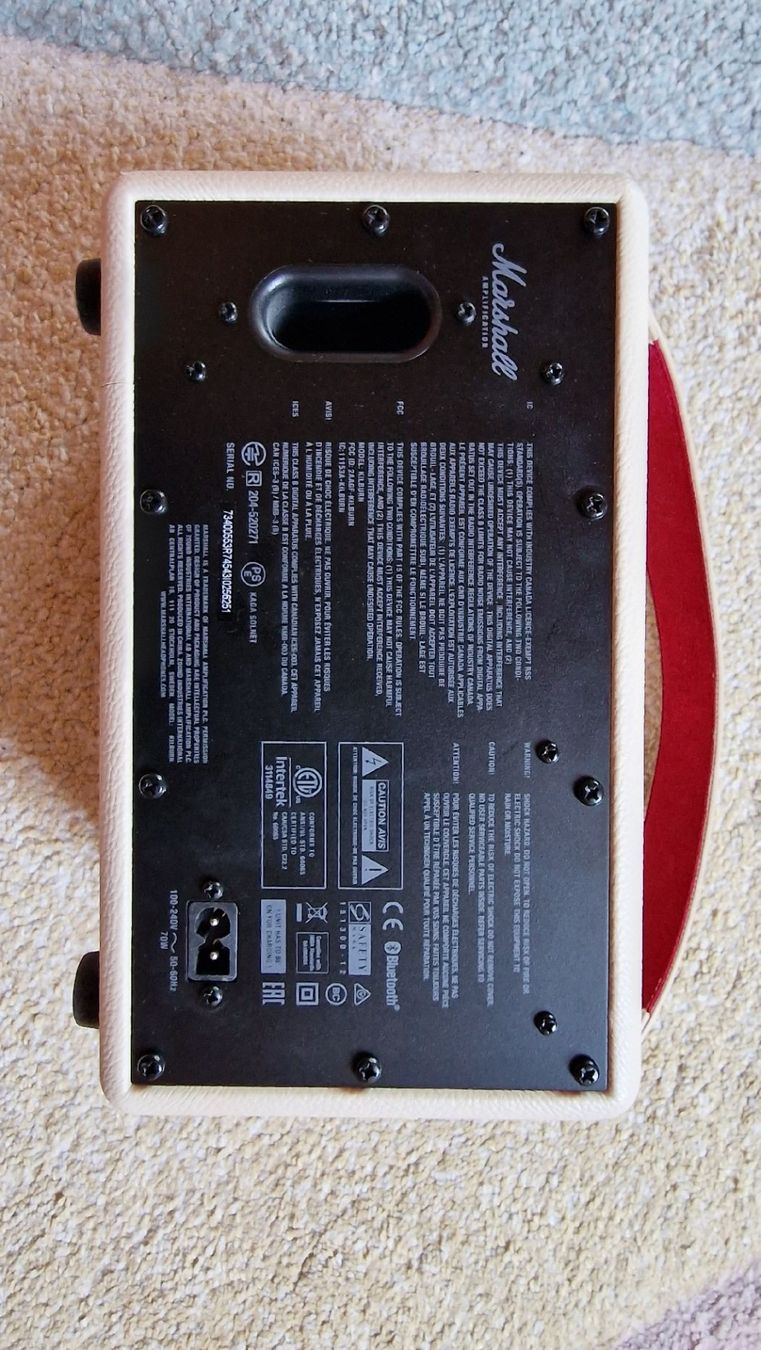 Marshall Lautsprecher: Marshall Kilburn gen 1 Bluetooth Speaker cream used – Gebraucht aus Oberburg von aurora_ch 4