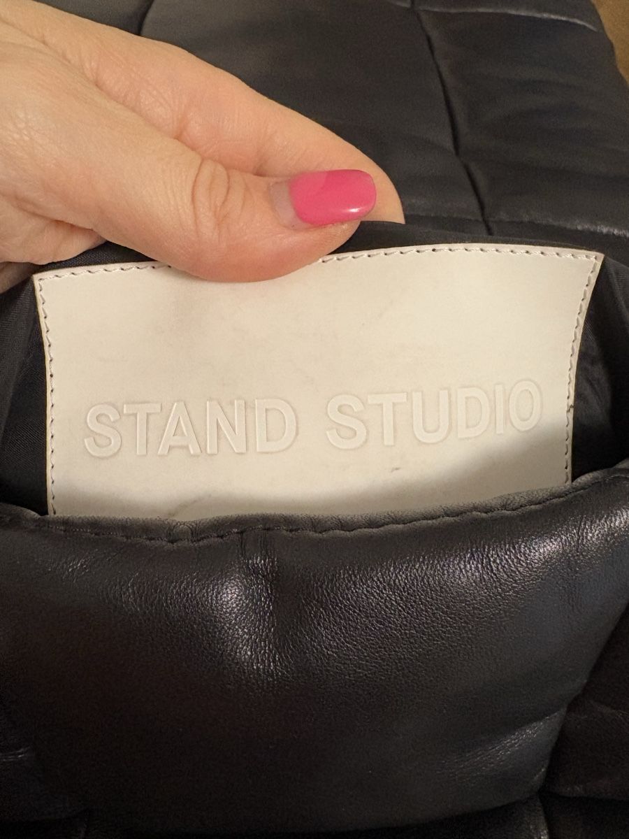 Stand Studio Borse da donna: Stand Studio Wanda Clutch Bag Leder Schwarz Handtasche – Nuovo (secondo la descrizione) da Regensdorf venduto da secondchancefashion 7