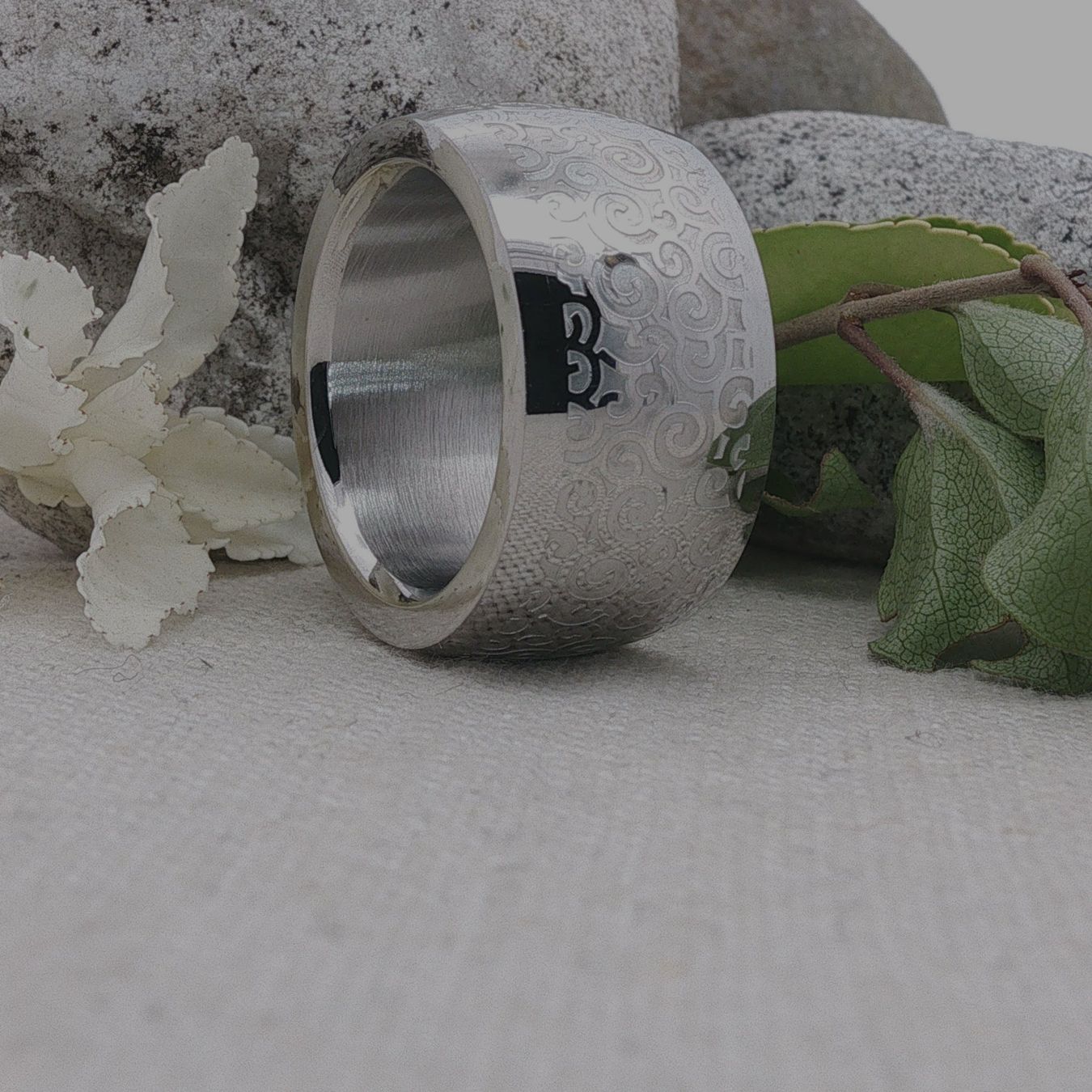 Olga Ribler Ringe: Statement Ring Edelstahl Grösse 56 – Neu (gemäss Beschreibung) aus Luzern von Schmuckoutlet 3
