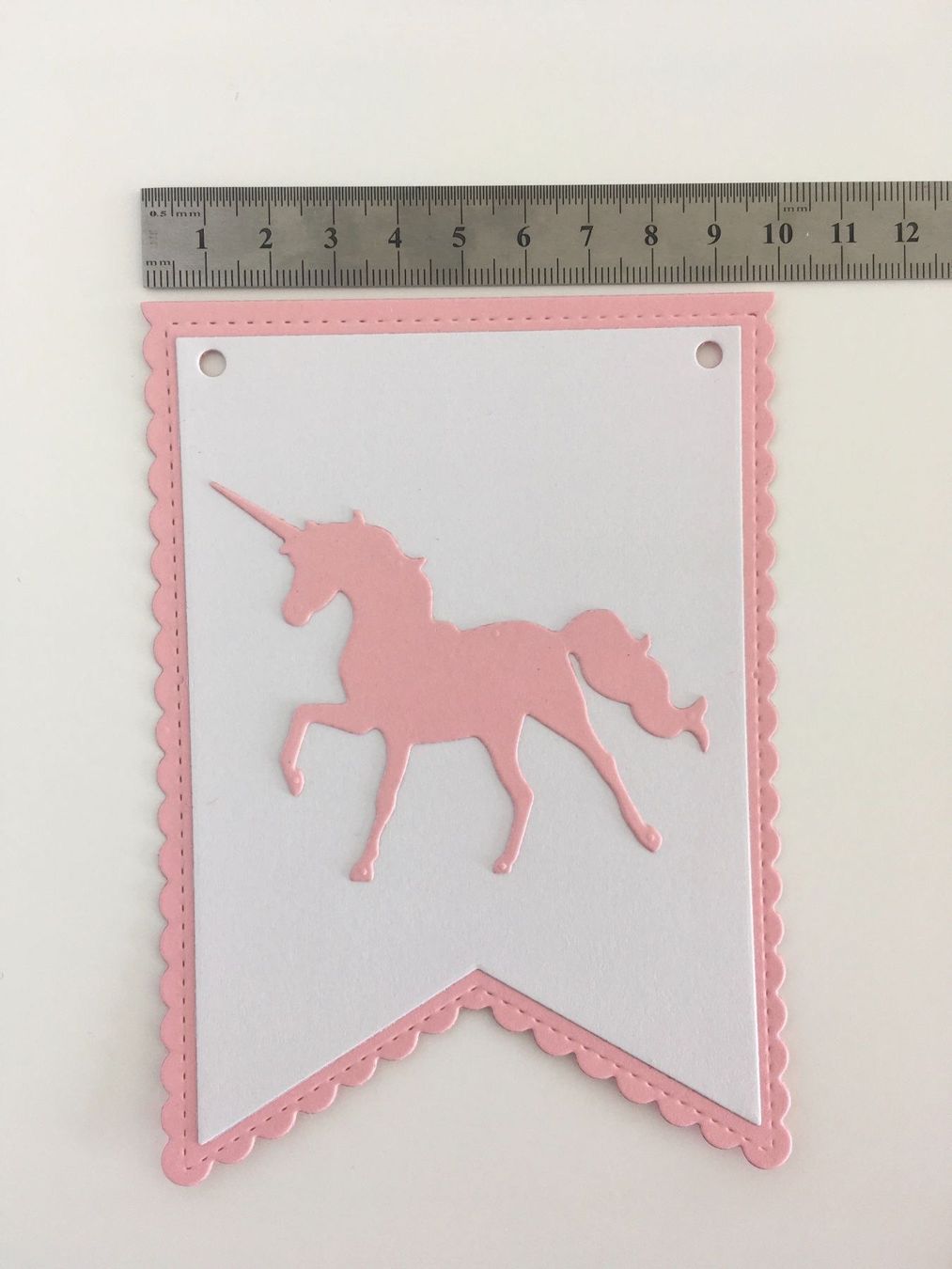 Tutte le decorazioni: Girlande Einhorn rosa individualisierbar – Nuovo e nell'imballaggio originale da Zollikofen venduto da poppala 7