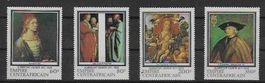 CENTRAFRIQUE 1978 Michel Nr. 572-575 "Albrecht Dürer" **