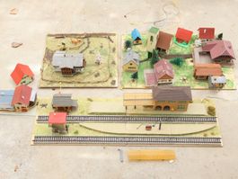 H0 - Viele Häuser / grosses Gebäude Set - FALLER & Co