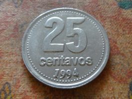 ARGENTINE  25  Centavos  1994  (P)