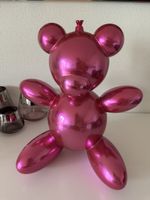 Dekofigur Arte del Mundo Ballonbär knalliges pink