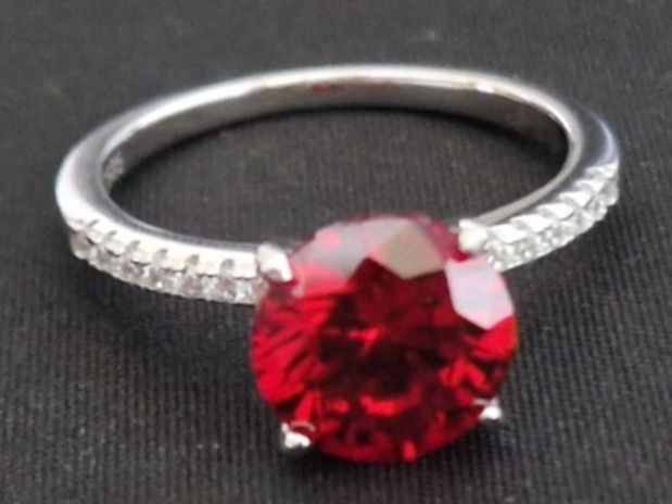 Bague Ancienne En Argent Fin - Taille 56 - Vintage - VENDUE EN L'ÉTAT
