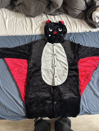 Pyjama chaud chauve-souris en taille 125