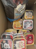 Hundefutter 2kg, gemischt - 300g und 150g Dosen