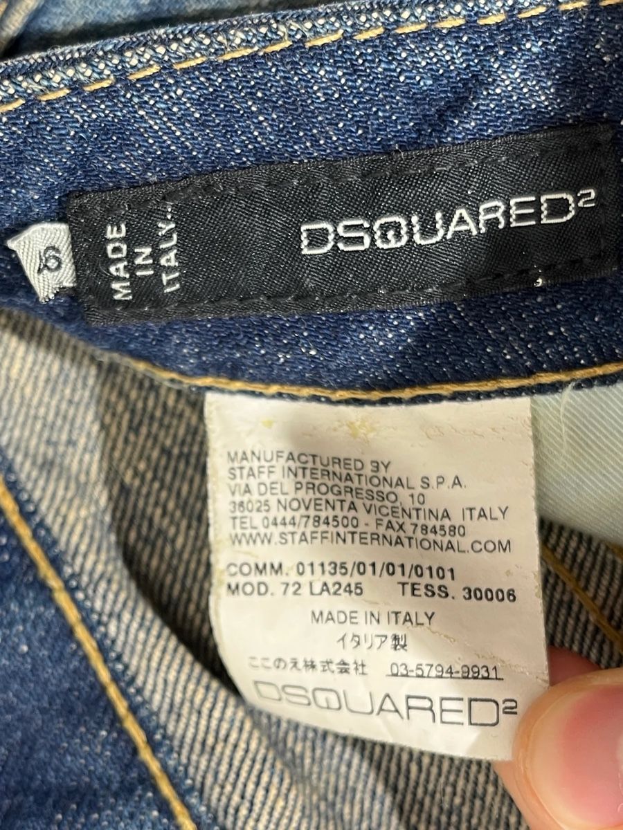 Dsquared2 Jeans: S/S2010 Dsquared Runway Bleach Ripped Denim – Usato da Kirchdorf AG venduto da dea_gtn2 8