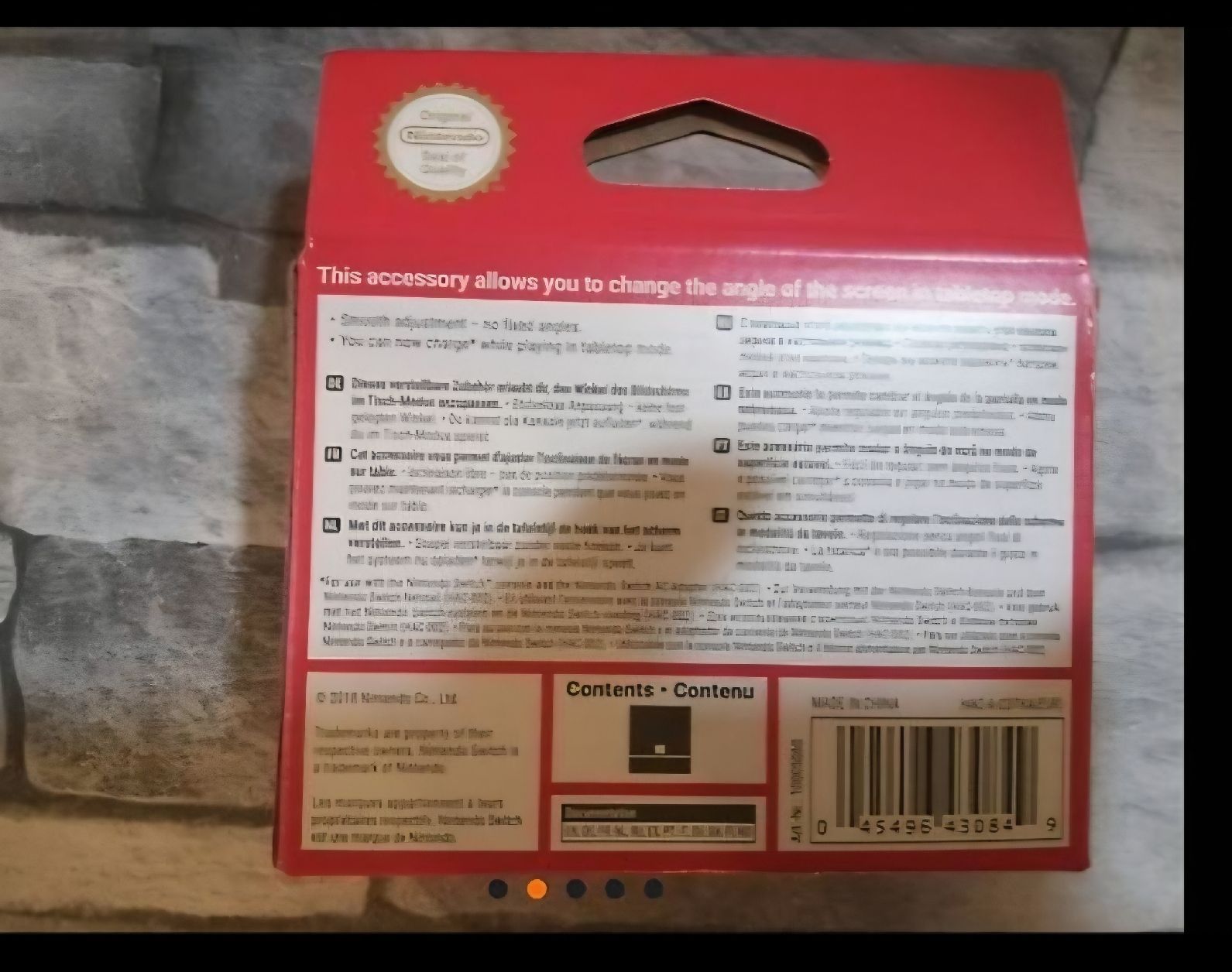 Nintendo Adattatori & Cavi: Nintendo Switch - Adjustable Charging Stand – Usato da Eschlikon TG venduto da Rare_Ware 1