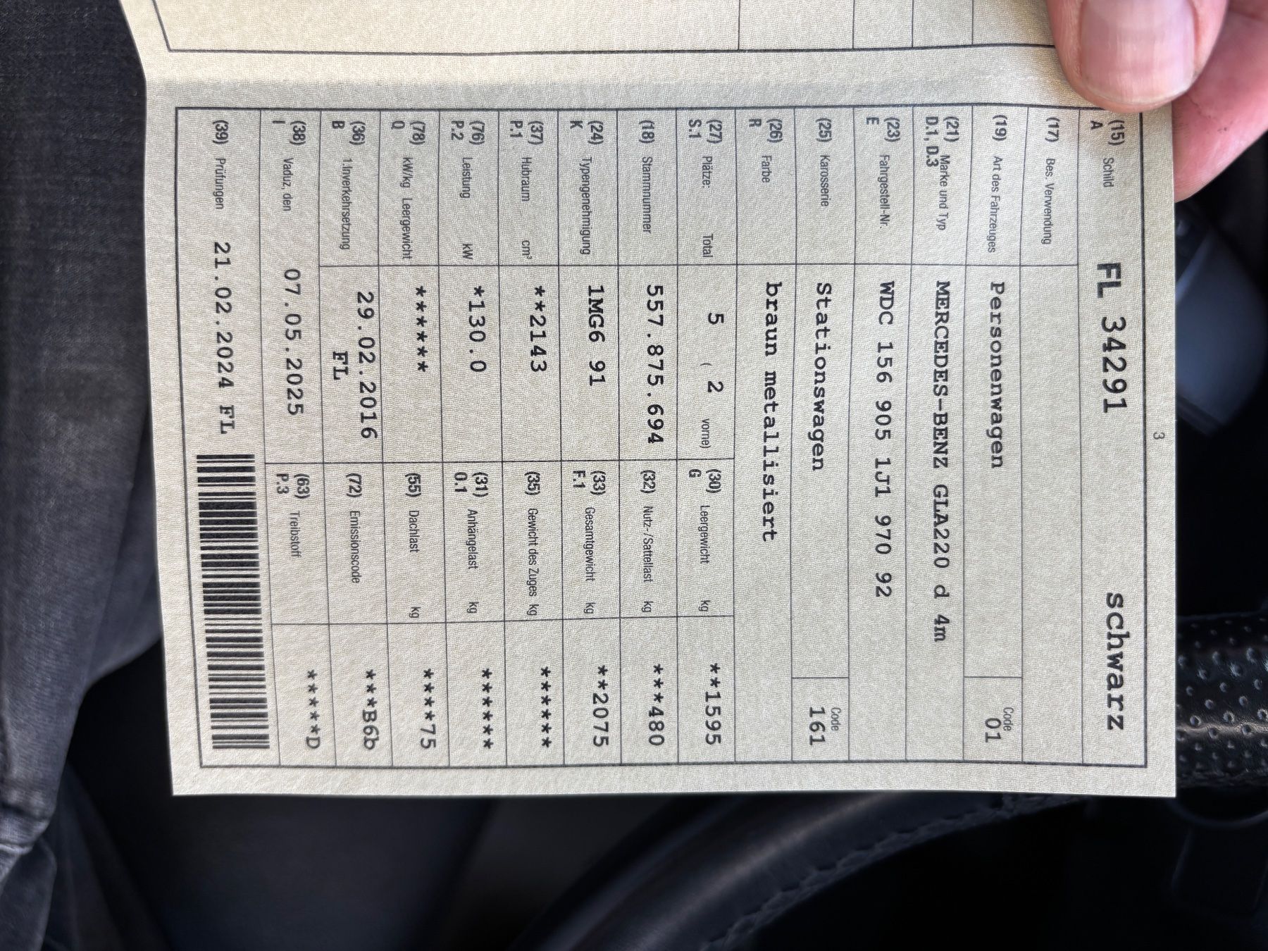 Mercedes-Benz Autos: MERCEDES-BENZ GLA220 d 4m – Gebraucht aus Eschen von kingkong010 7