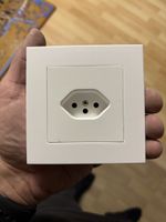 Schweizer Steckdose Typ 13 Weiss - Top Zustand!