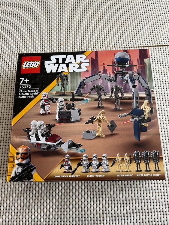 LEGO Star Wars 75372 Clone Trooper & Battle Droid Pack - NEU | Kaufen ...