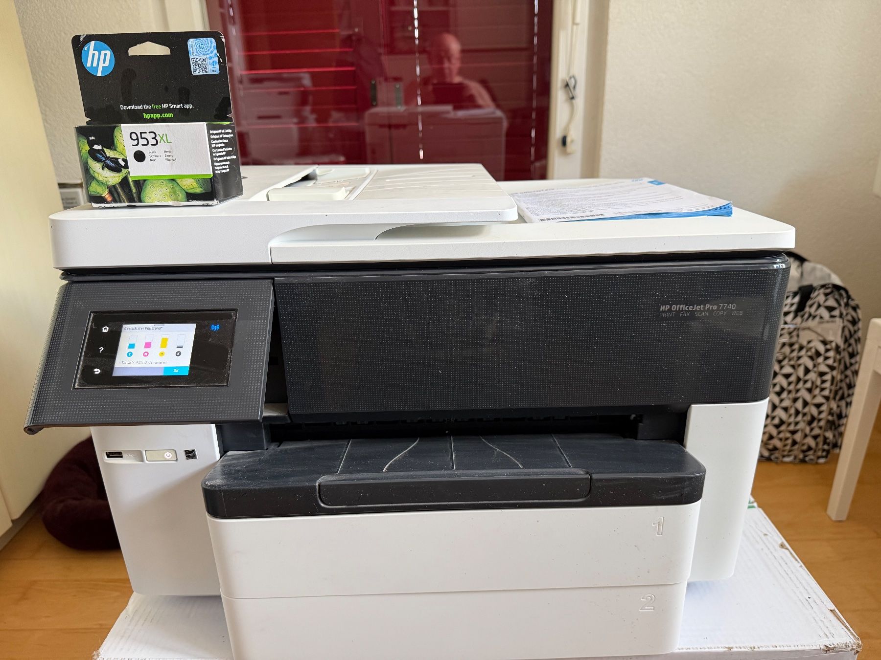 Hewlett Packard Stampanti: HP Officejet 7740 pro A3 – Difettoso da Muhen venduto da Aquaduro