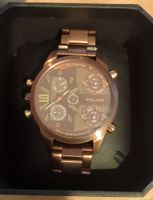Montre Homme Police Multifonction Cuivre