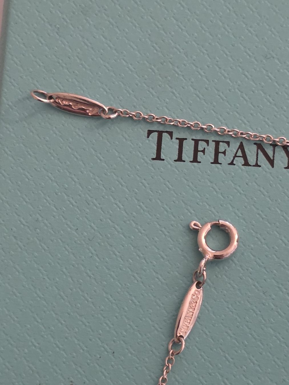 Tiffany & Co. Catenine: Tiffany & Co. 925 Silber Open Heart NP 730 – Usato da Binningen venduto da lieblingsstyle 8