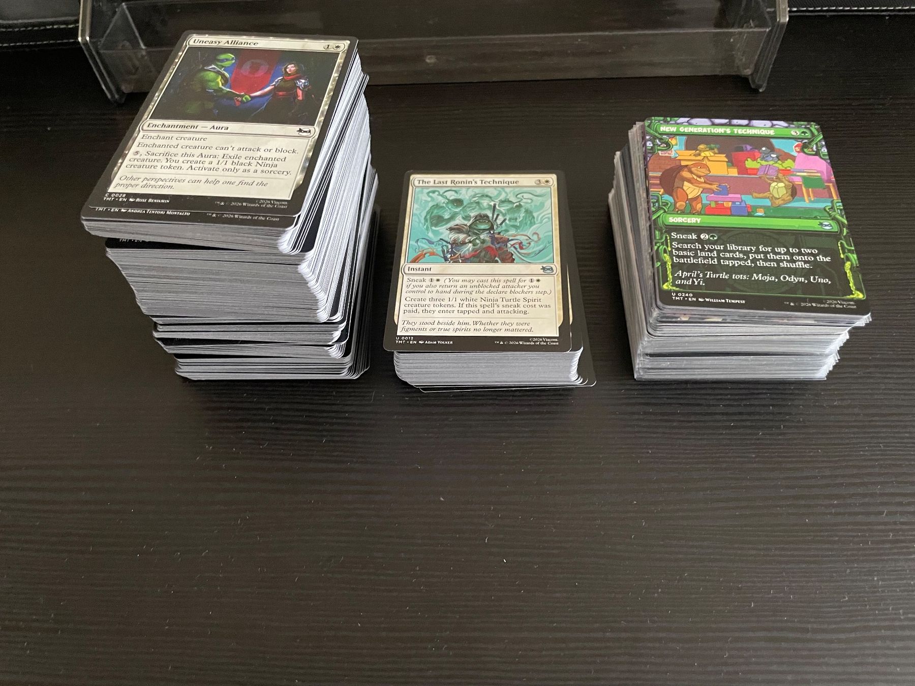 Magic The Gathering Carte collezionabili: MTG TMNT über 400 Karten ab 1 CHF – Nuovo (secondo la descrizione) da Frauenfeld venduto da man_2r6n 4