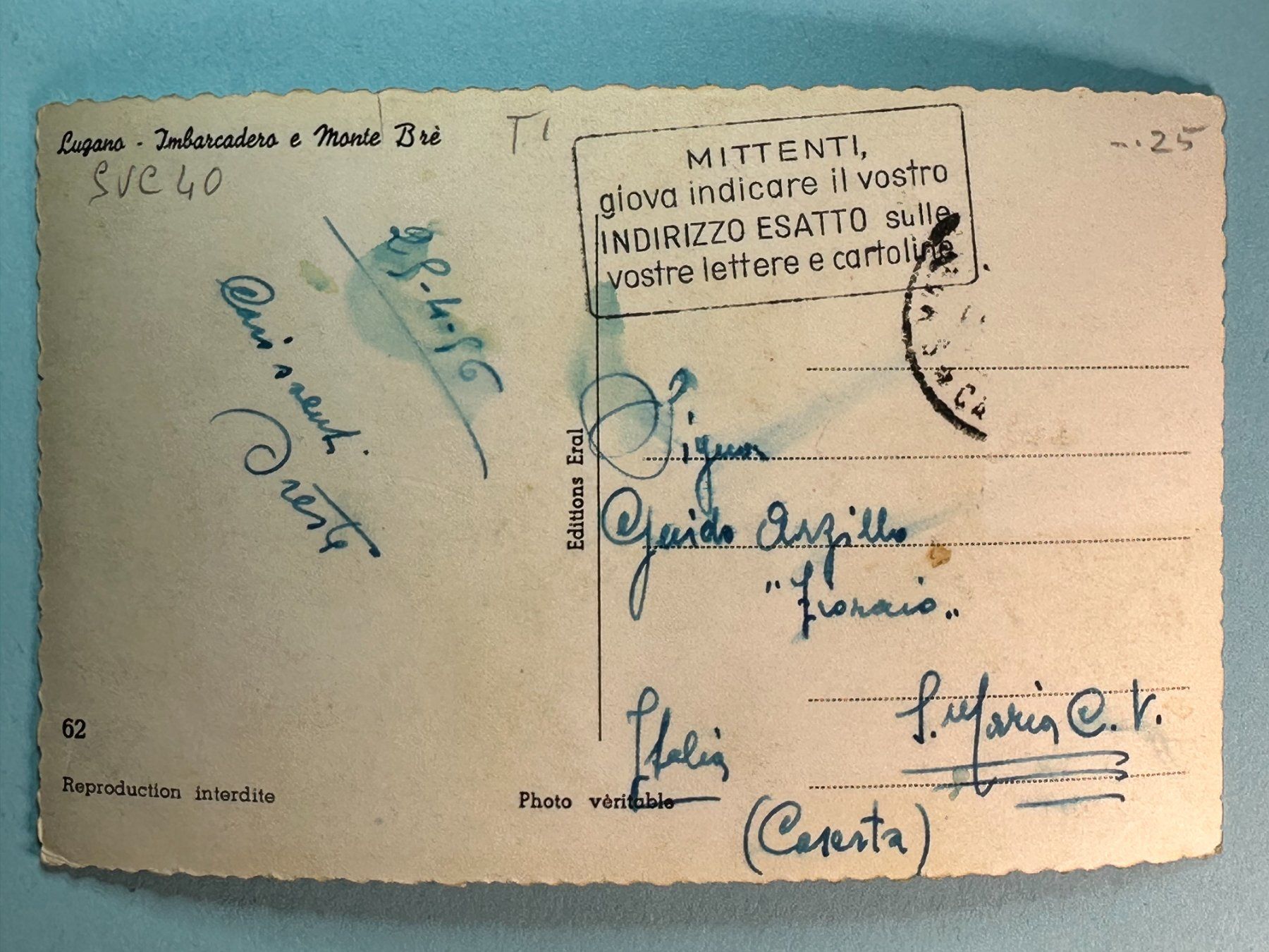 Cartoline postali: Lugano - Imbarcadero – Usato da Steg VS venduto da danwer74 1