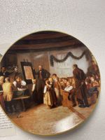 Albert Anker Sammelteller "Das Schulexamen", Top Zustand!